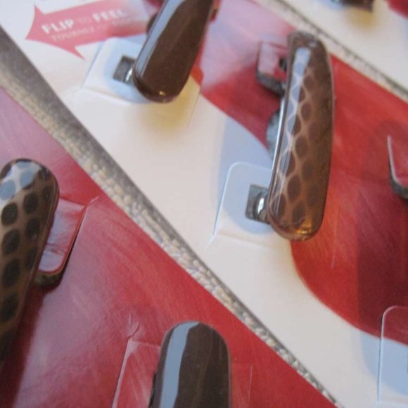 3 Goody Stay Put Slide Proof Hair Barrettes Secure Back Clips Blonde Black Brown - Picture 6 of 12